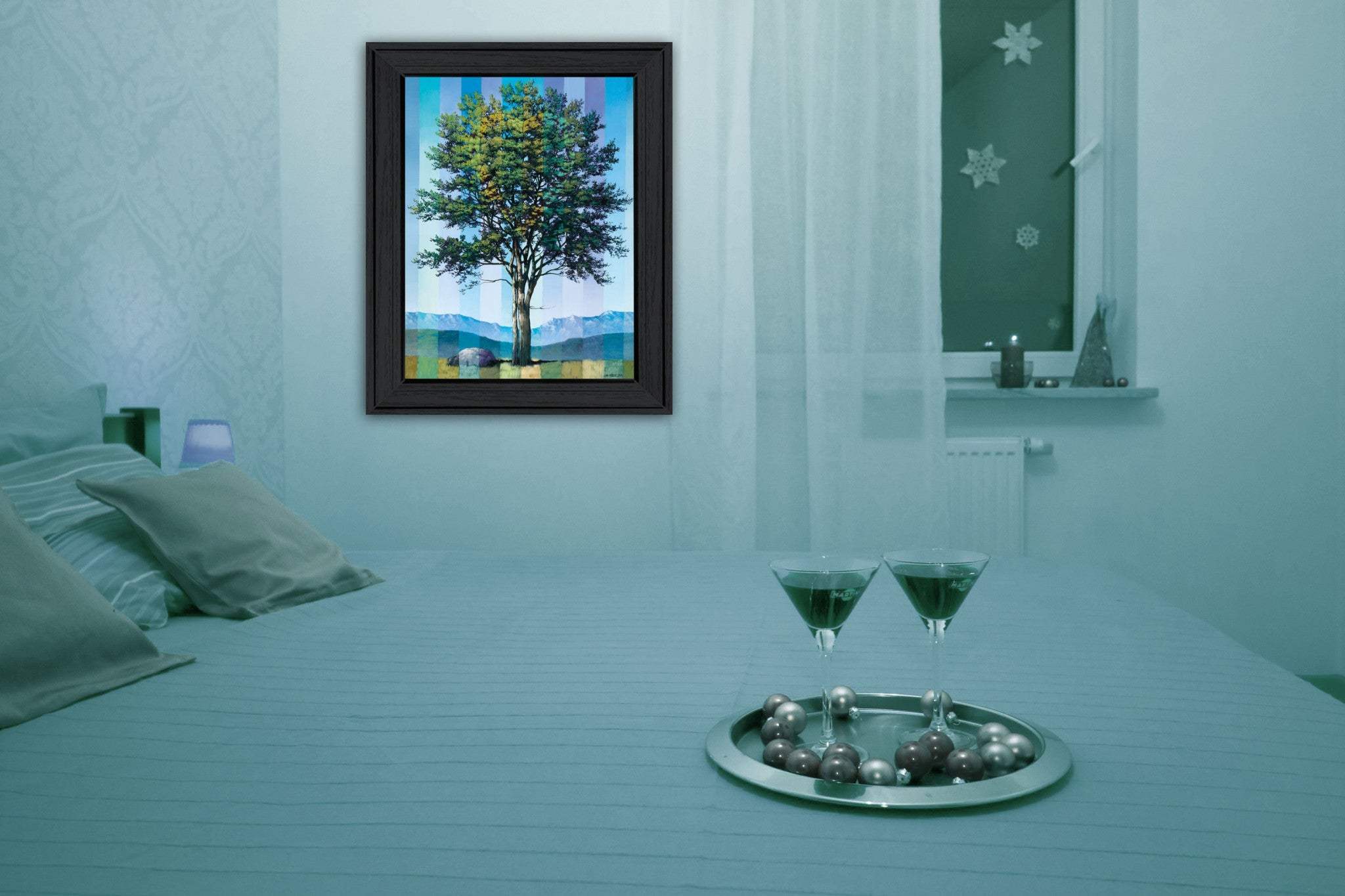 When Love Grows 2 Black Framed Print Wall Art - Homeroots - Flyclothing LLC