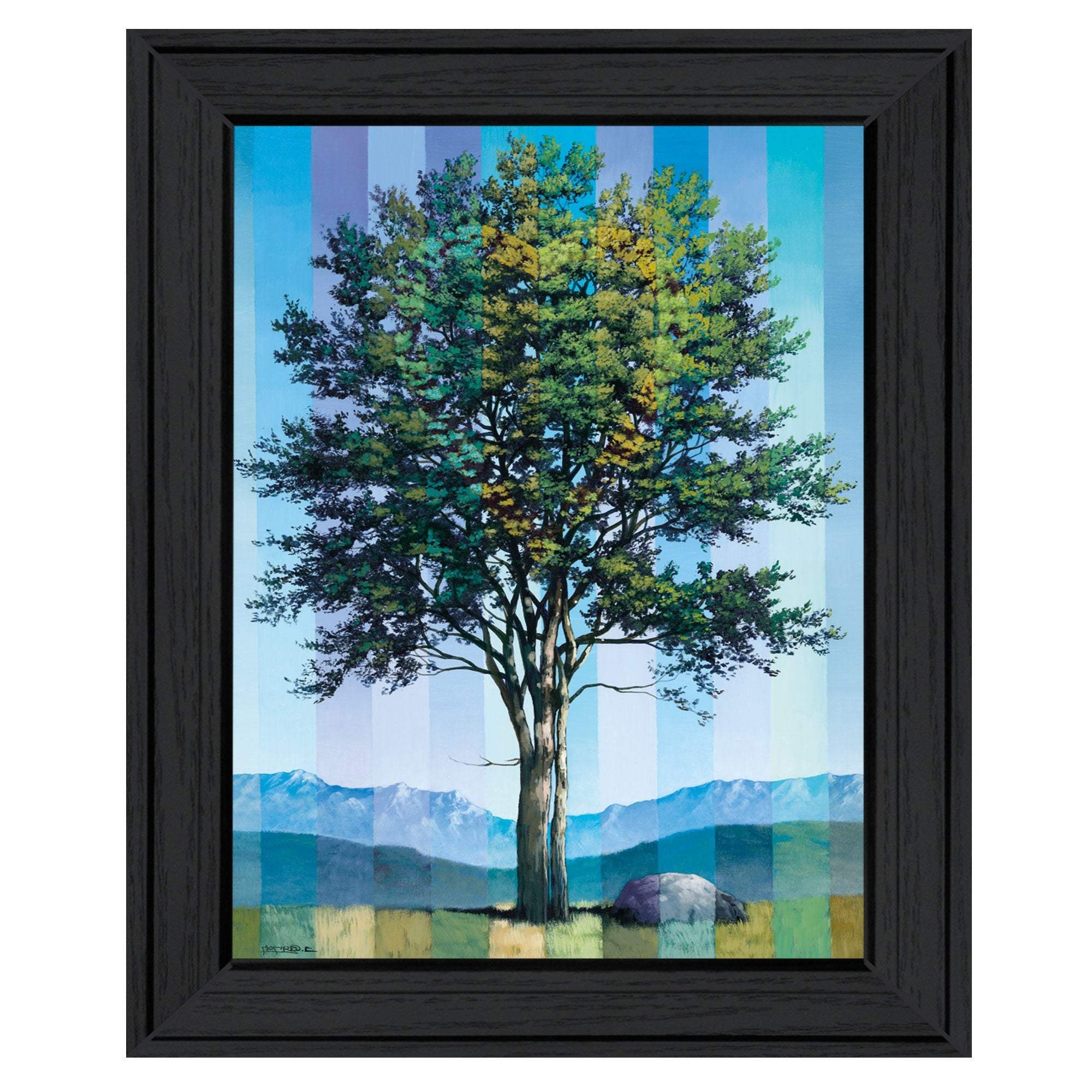 When Love Grows 2 Black Framed Print Wall Art - Homeroots - Flyclothing LLC