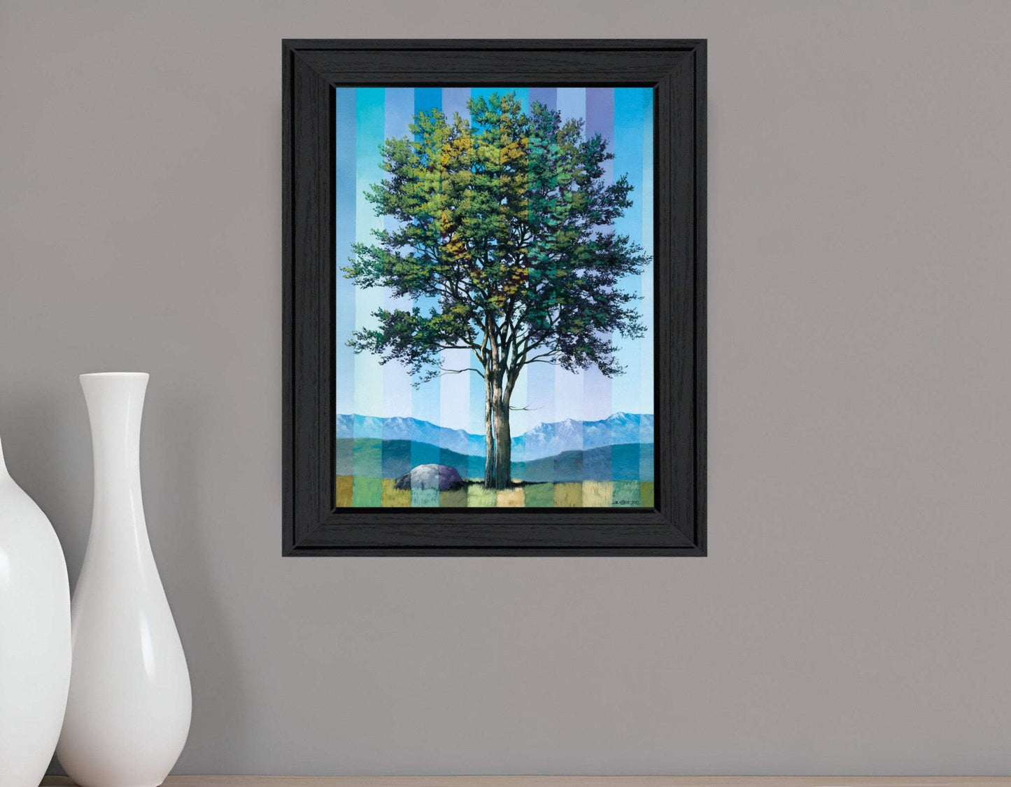 When Love Grows 2 Black Framed Print Wall Art - Homeroots - Flyclothing LLC