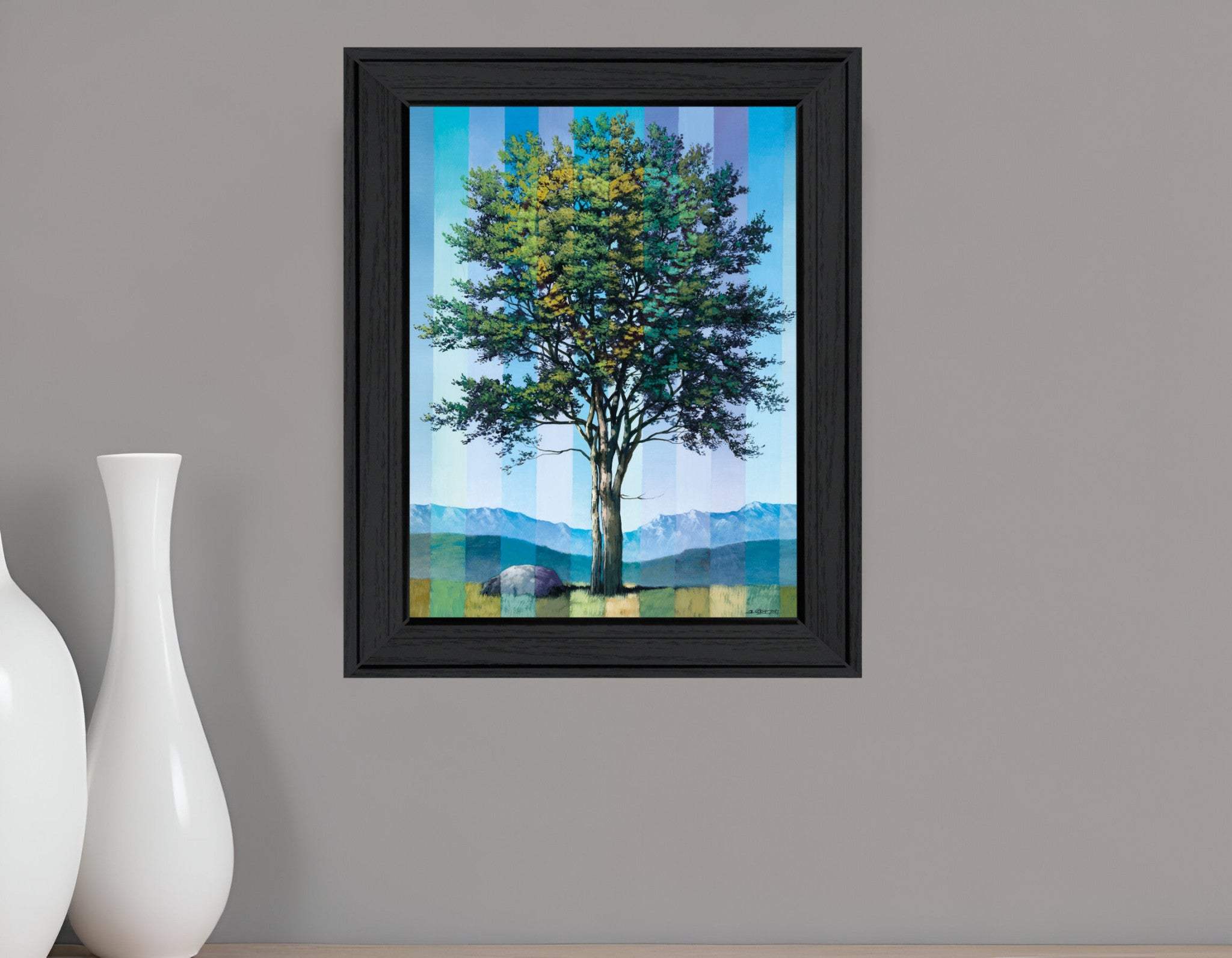 When Love Grows 2 Black Framed Print Wall Art - Homeroots - Flyclothing LLC