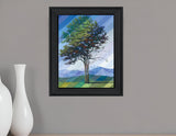 Catching Light as Time Passes 2 Black Framed Print Wall Art - Homeroots