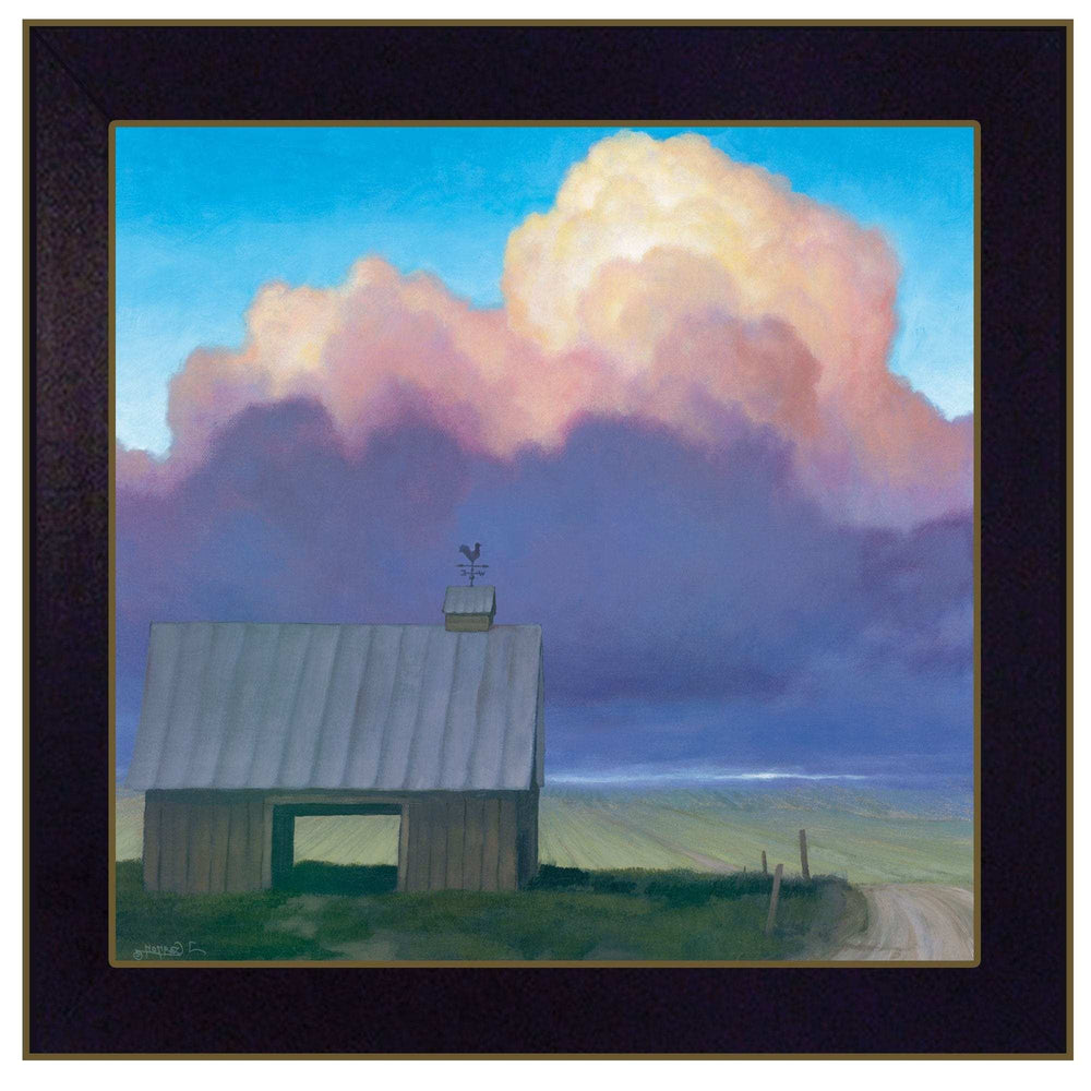 Through Rows 2 Black Framed Print Wall Art - Homeroots - Flyclothing LLC