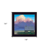 Through Rows 2 Black Framed Print Wall Art - Homeroots - Flyclothing LLC