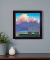 Through Rows 2 Black Framed Print Wall Art - Homeroots - Flyclothing LLC
