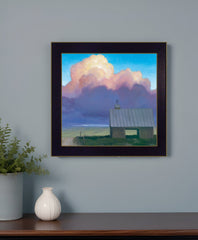Through Rows 2 Black Framed Print Wall Art - Homeroots