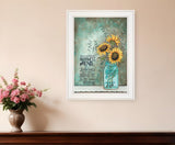 All Along 1 White Framed Print Wall Art - Homeroots