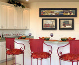 Set Of Three Kitchen Black Framed Print Kitchen Wall Art - Homeroots - Flyclothing LLC