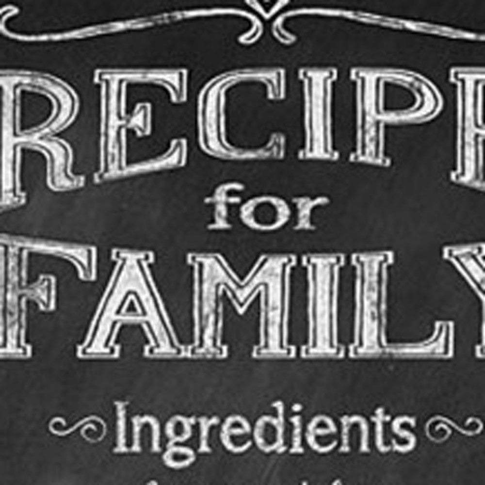 Set Of Two Family Recipe White Framed Print Wall Art - Homeroots - Flyclothing LLC