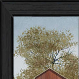 Set Of Two Country Barns 3 Black Framed Print Wall Art - Homeroots - Flyclothing LLC