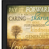 Set Of Two Meaning 2 Black Framed Print Wall Art - Homeroots - Flyclothing LLC