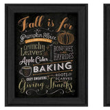 Set Of Two Pumpkin Patch Black Framed Print Wall Art - Homeroots - Flyclothing LLC