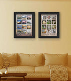 Set Of Two Light Your Way Black Framed Print Wall Art - Homeroots - Flyclothing LLC