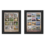 Set Of Two Light Your Way Black Framed Print Wall Art - Homeroots - Flyclothing LLC