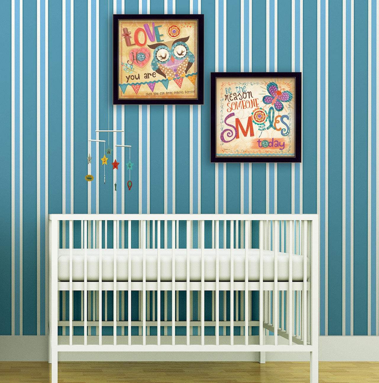 Set Of Two Be the Reason Black Framed Print Wall Art - Homeroots - Flyclothing LLC