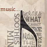 Set Of Two Musical NotesBrown Framed Print Wall Art - Homeroots - Flyclothing LLC