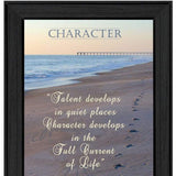 Set Of Two Character 1 Black Framed Print Wall Art - Homeroots - Flyclothing LLC
