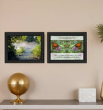 Set Of Two Beauty 1 Black Framed Print Wall Art - Homeroots - Flyclothing LLC