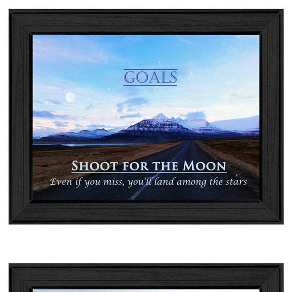 Set Of Two Success 1 Black Framed Print Wall Art - Homeroots - Flyclothing LLC