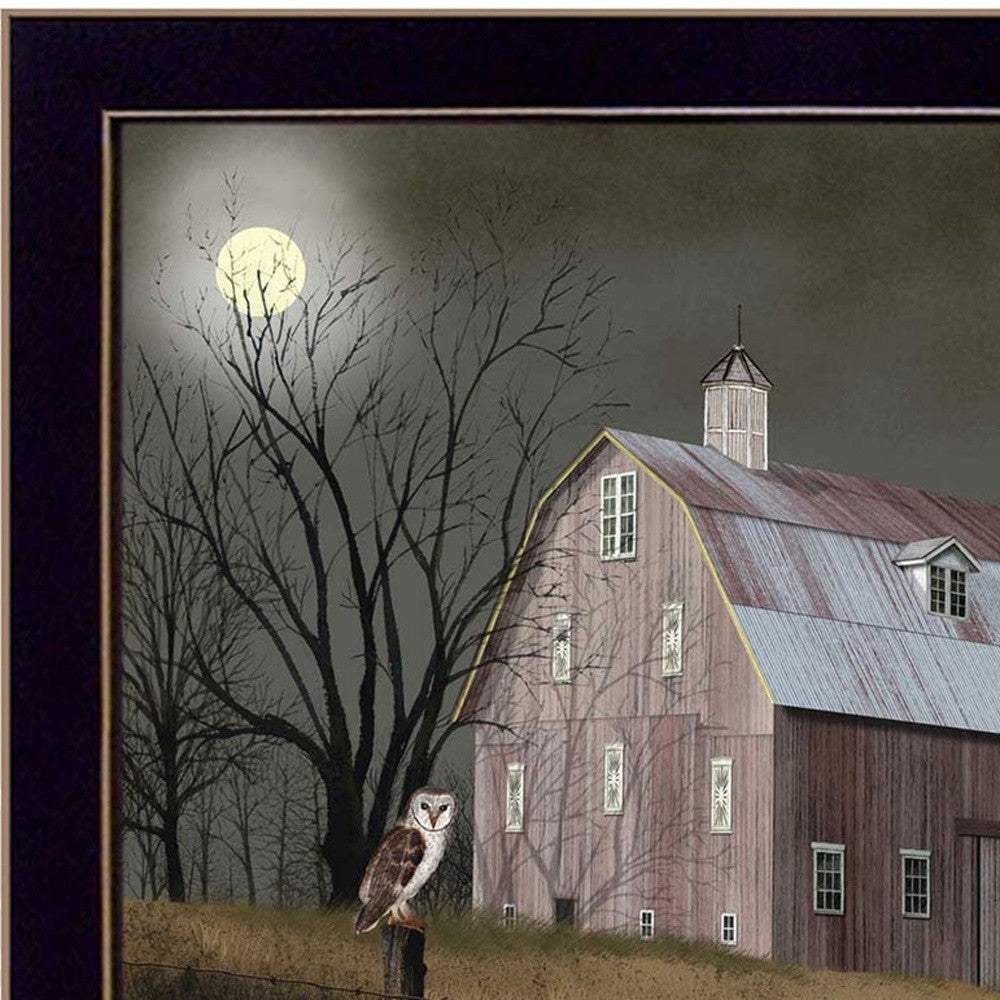 Set Of Two Midnight Moon Black Framed Print Wall Art - Homeroots - Flyclothing LLC