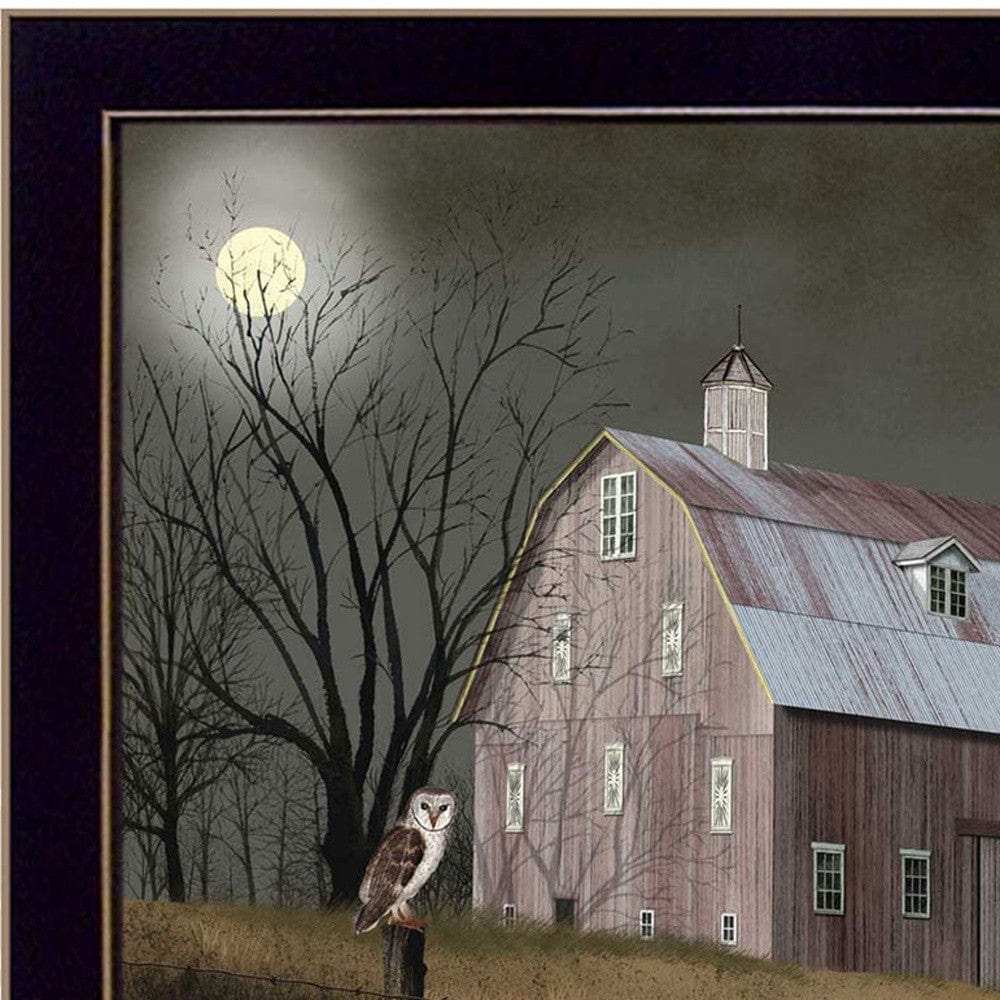 Set Of Two Midnight Moon Black Framed Print Wall Art - Homeroots - Flyclothing LLC