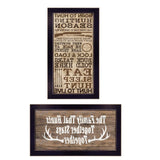 Set Of Two Hunting Season Black Framed Print Wall Art - Homeroots - Flyclothing LLC