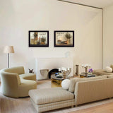 Set Of Two Blessed Gathering Black Framed Print Wall Art - Homeroots - Flyclothing LLC