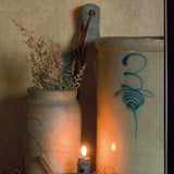 Set Of Two Americana Country Candlelight Black Framed Print Wall Art - Homeroots - Flyclothing LLC