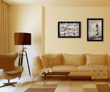 Set Of Two Cape Hatteras Lighthouse and Sea Shells 1 Black Framed Print Wall Art - Homeroots - Flyclothing LLC