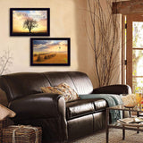 Set Of Two Amish Country Black Framed Print Wall Art - Homeroots - Flyclothing LLC
