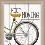Set Of Two Pedal it Out 1 Brown Framed Print Wall Art - Homeroots