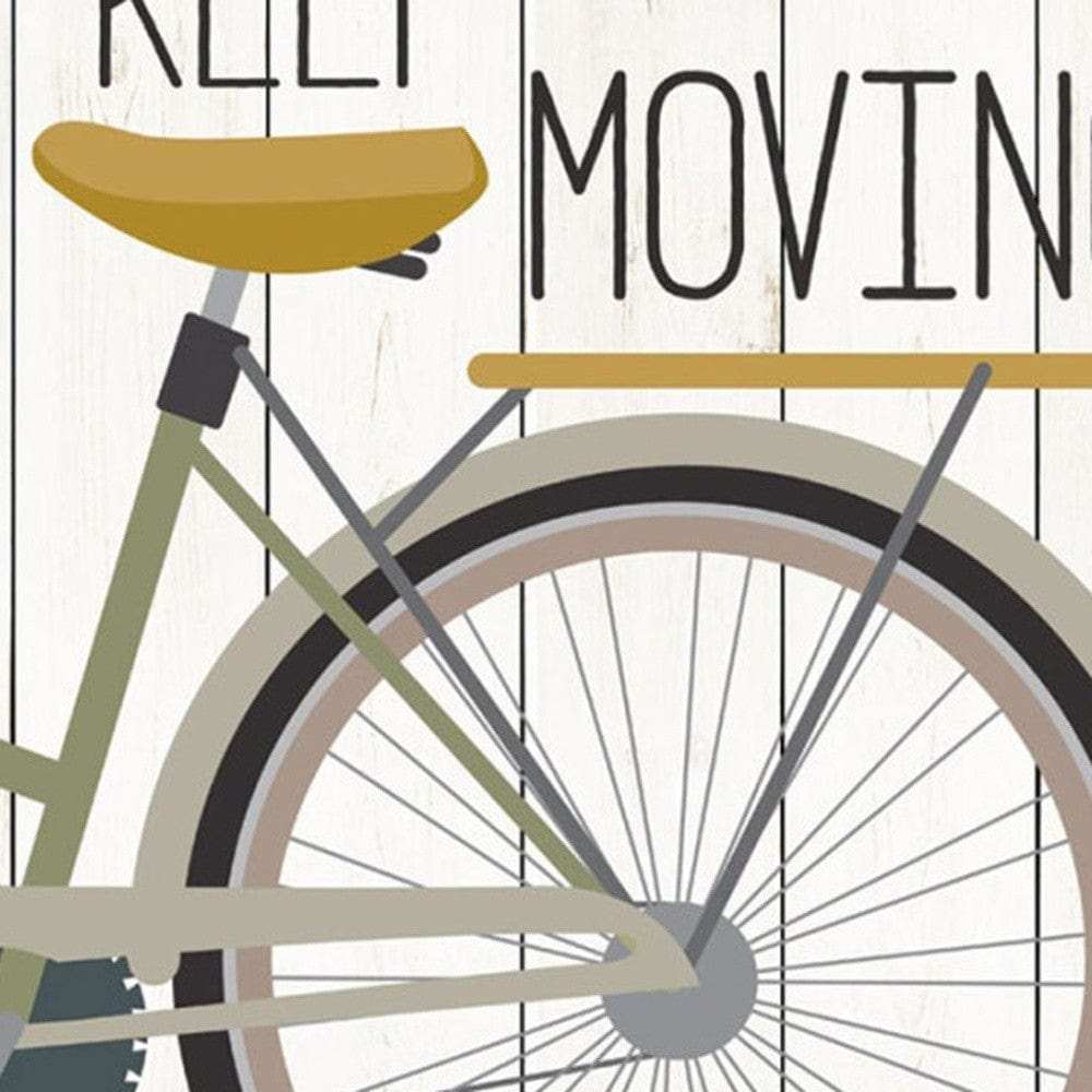 Set Of Two Pedal it Out 3 White Framed Print Wall Art - Homeroots - Flyclothing LLC