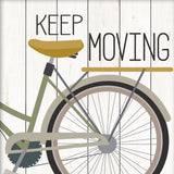 Set Of Two Pedal it Out 3 White Framed Print Wall Art - Homeroots