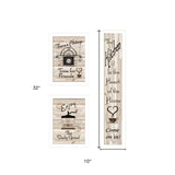 Set Of Three The Kitchen Collection I 4 White Framed Print Kitchen Wall Art - Homeroots - Flyclothing LLC