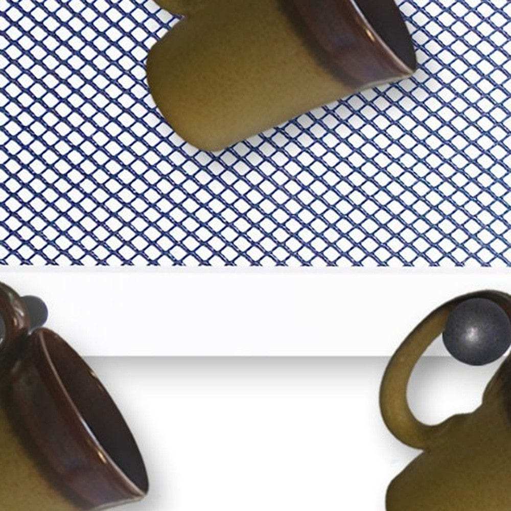 Set Of Four Kitchen Collection VI with Seven Peg Mug Rack 4 White Framed Print Kitchen Wall Art - Homeroots - Flyclothing LLC