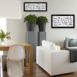 Set Of Two Thank You Lord 2 Black Framed Print Wall Art - Homeroots - Flyclothing LLC