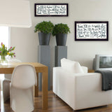 Set Of Two Thank You Lord 2 Black Framed Print Wall Art - Homeroots - Flyclothing LLC