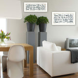 Set Of Two Thank You Lord 1 White Framed Print Wall Art - Homeroots - Flyclothing LLC