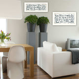 Set Of Two Thank You Lord 1 White Framed Print Wall Art - Homeroots - Flyclothing LLC