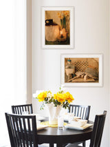 Set Of Two Daffodils and Cider 1 White Framed Print Bathroom Wall Art - Homeroots - Flyclothing LLC