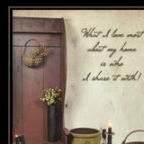 Set Of Two What I Love Most 2 Black Framed Print Wall Art - Homeroots
