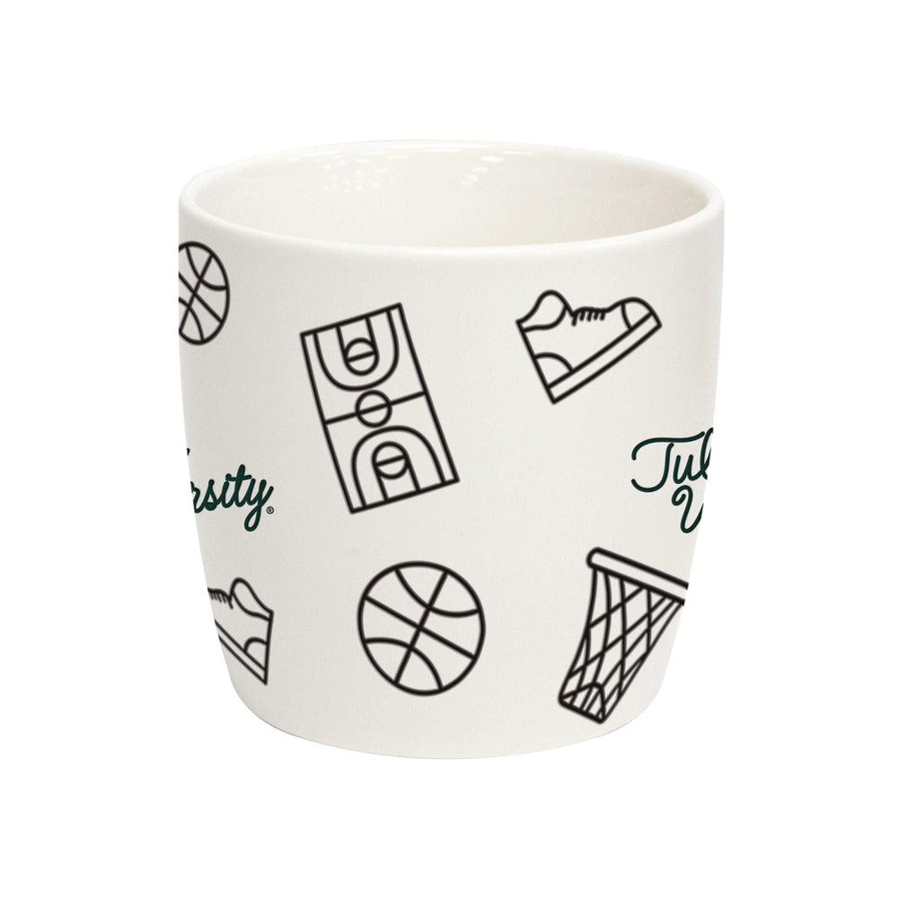 Tulane 18oz Basketball Playmaker Mug - Logo Brands - Flyclothing LLC