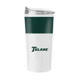 Tulane 20oz Colorblock Powder Coat Tumbler - Logo Brands - Flyclothing LLC