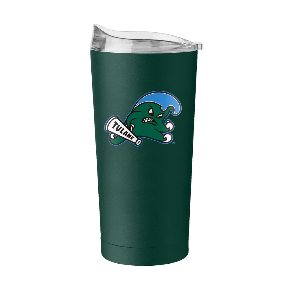 Tulane 20oz Flipside Powder Coat Tumbler - Logo Brands - Flyclothing LLC