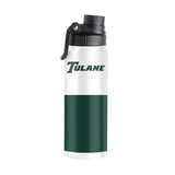 Tulane 21oz Colorblock Twist Top Water Bottle - Logo Brands - Flyclothing LLC