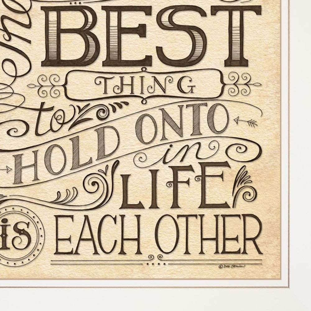Set Of Two Together or Each Other 1 White Framed Print Wall Art - Homeroots - Flyclothing LLC