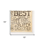 Set Of Two Together or Each Other 1 White Framed Print Wall Art - Homeroots - Flyclothing LLC