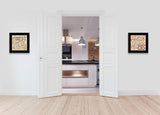 Set Of Two Together or Each Other 2 Black Framed Print Wall Art - Homeroots - Flyclothing LLC