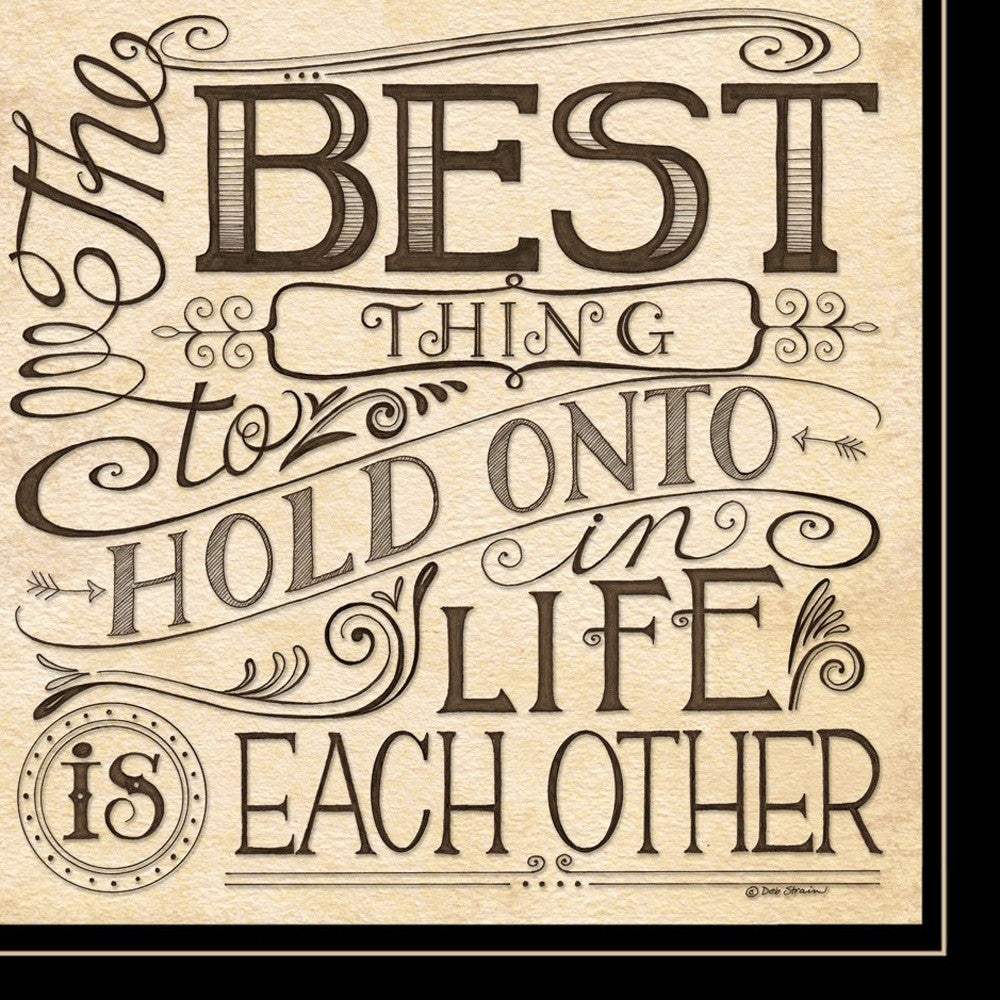 Set Of Two Together or Each Other 2 Black Framed Print Wall Art - Homeroots - Flyclothing LLC