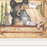 Set Of Two Bear or Still Waiting 1 White Framed Print Wall Art - Homeroots - Flyclothing LLC