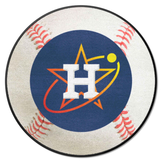 Houston Astros Baseball Rug - 27in. Diameter - Houston Astros